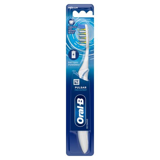 Oral-B Pulsar Manual Toothbrush With Battery Power