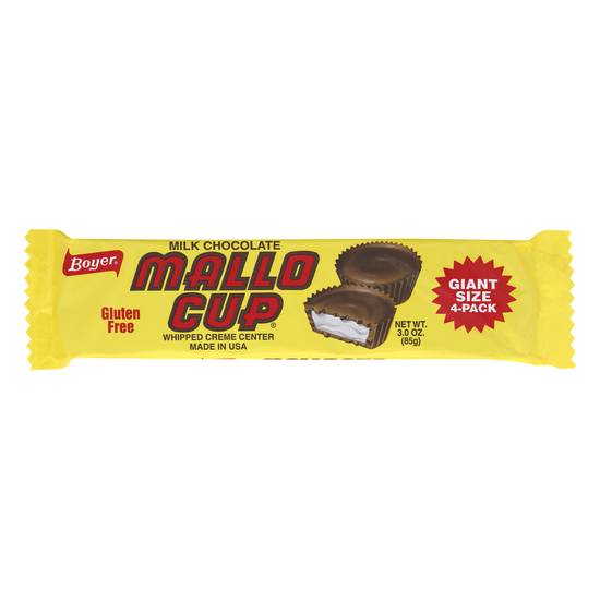 Boyer Mallo Cup Milk Chocolate & Whipped Creme Center