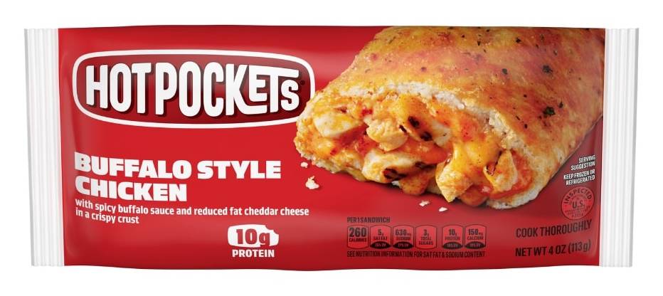 HOT POCKETS Pepperoni Pizza 4 oz Sandwich