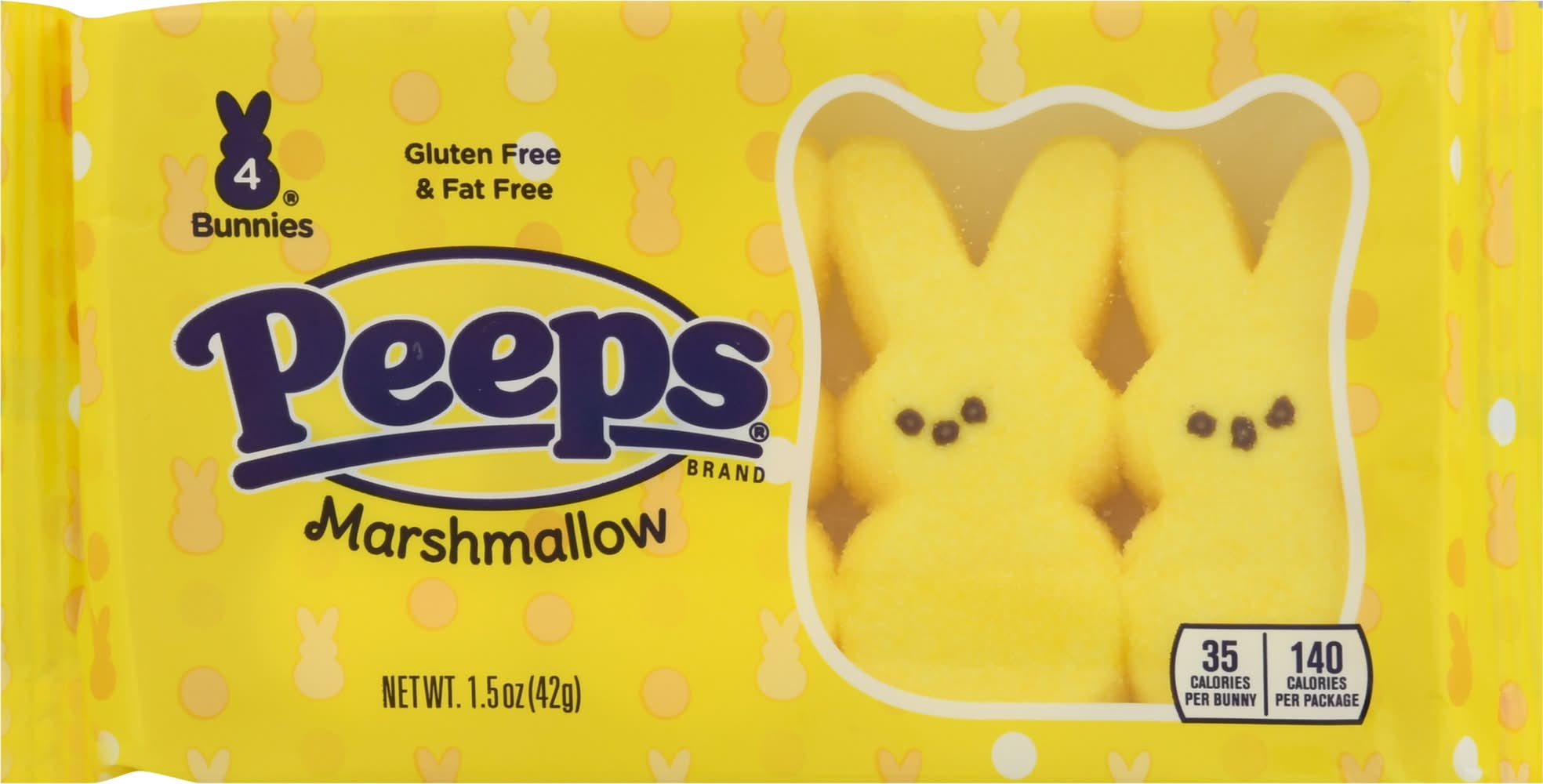 Peeps Easter Yellow Bunnies (1.5 oz)