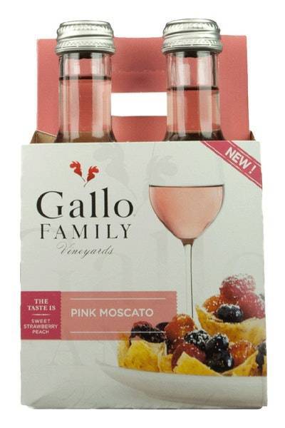 Gallo Family Vineyards Pink Moscato (187ml bottle)