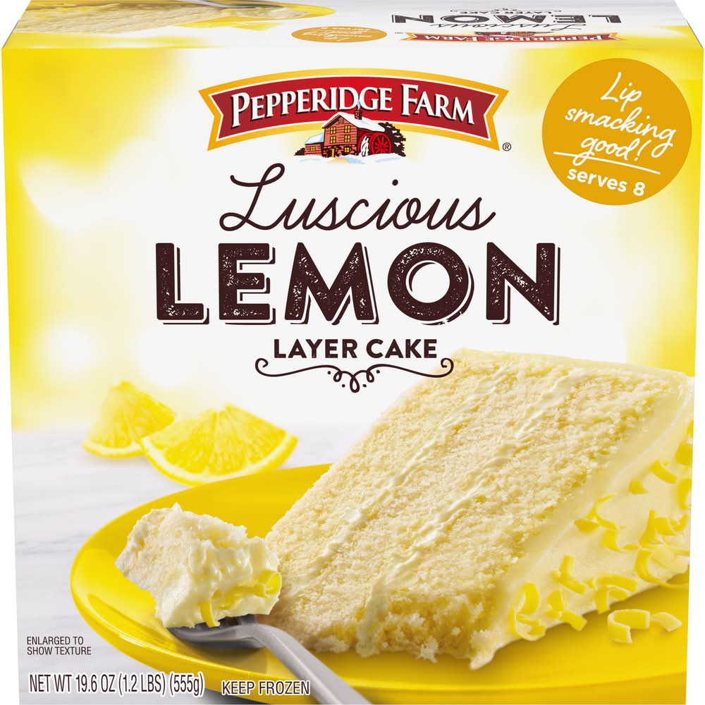 Pepperidge Farm Luscious Layer Cake, Lemon (19.6 oz)