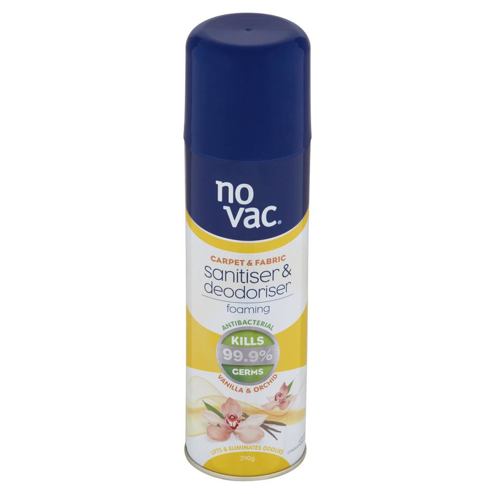 No Vac Carpet Sanitiser & Deodoriser (290g)