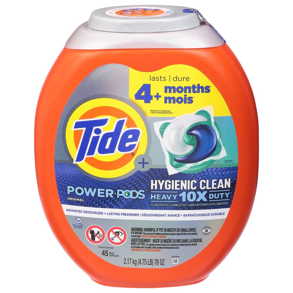 Tide Power Pods Original Detergent(45Ct)