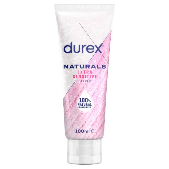 Durex Naturals Water Based Extra Sensitive Lubricant Gel (100ml)