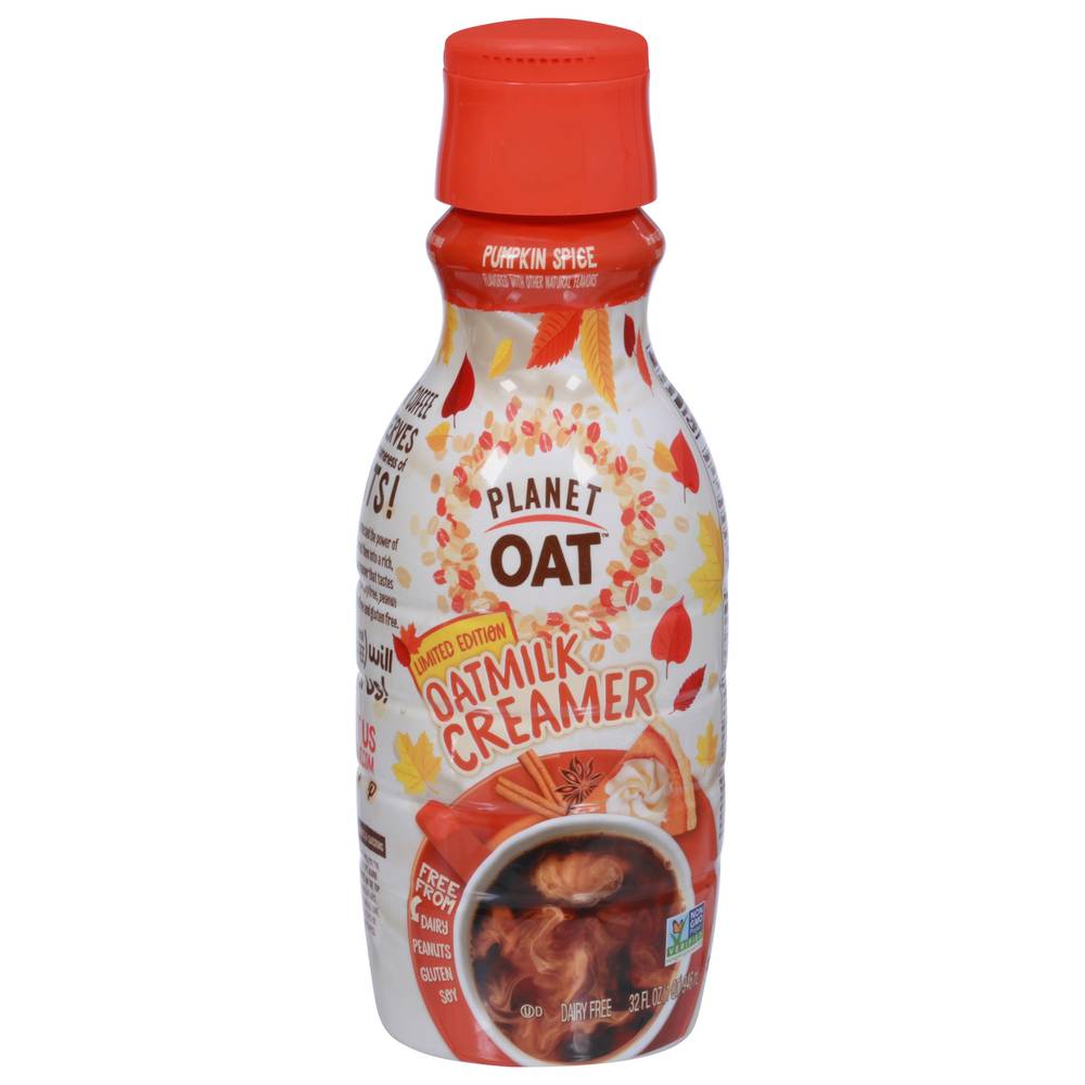 Planet Oat Pumpkin Spice Oatmilk Creamer (32 fl oz)