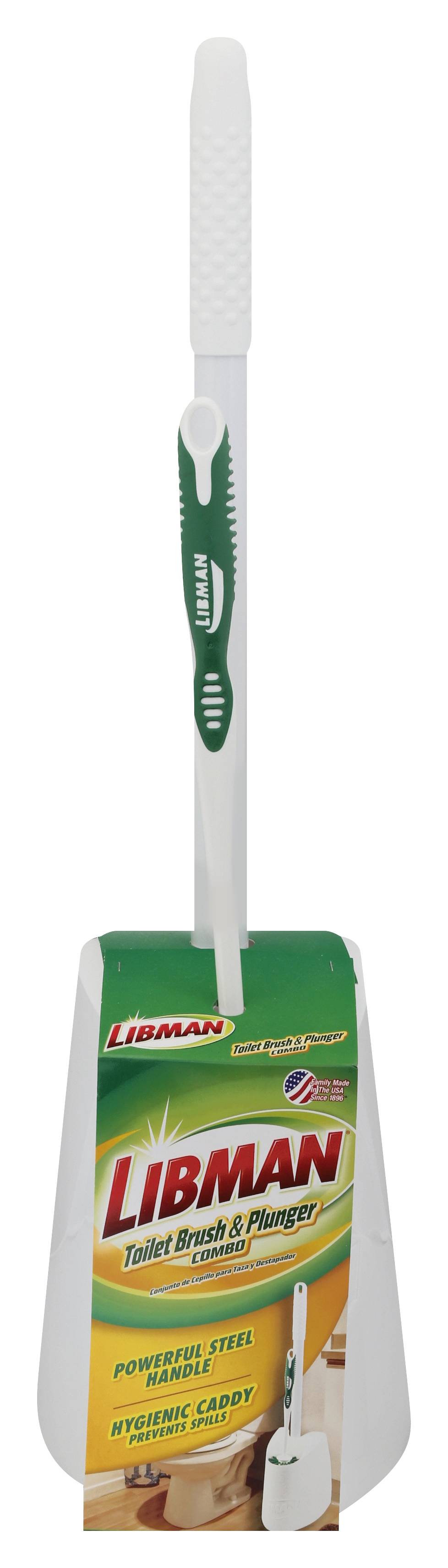 Libman Toilet Brush & Plunger Combo (7.6 oz)