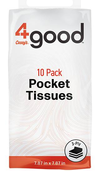 Casey's Pocket Tissue 10ct