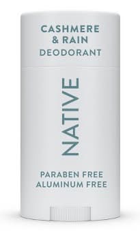 Native Aluminum Free Deodorant, Cashmere-Rain, Unisex (2.65 oz)