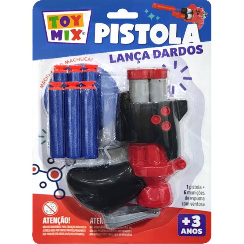 PISTOLA TOYMIX LANCA DARDO