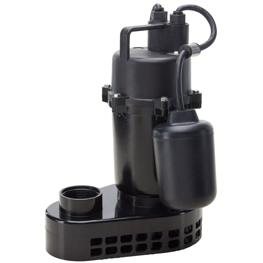 Utilitech 1/3-HP 40-GPM Aluminum Submersible Sump Pump | 148010