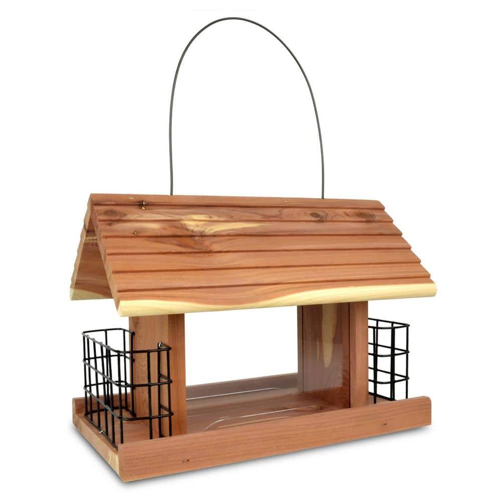 Pennington Cedar Grand Snack Shack Bird Feeder