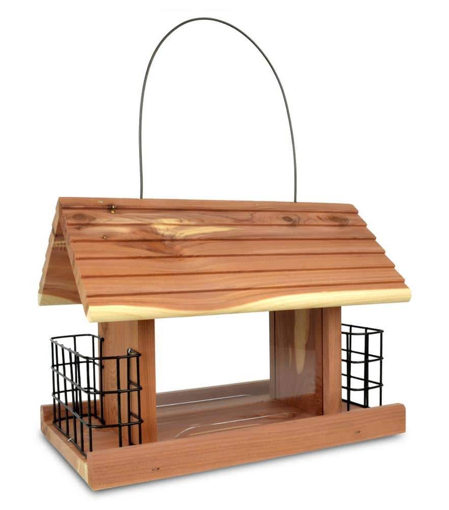 Pennington Cedar Grand Snack Shack Bird Feeder