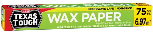 H-E-B · Papel encerado 30cm x 22.8 23 mr