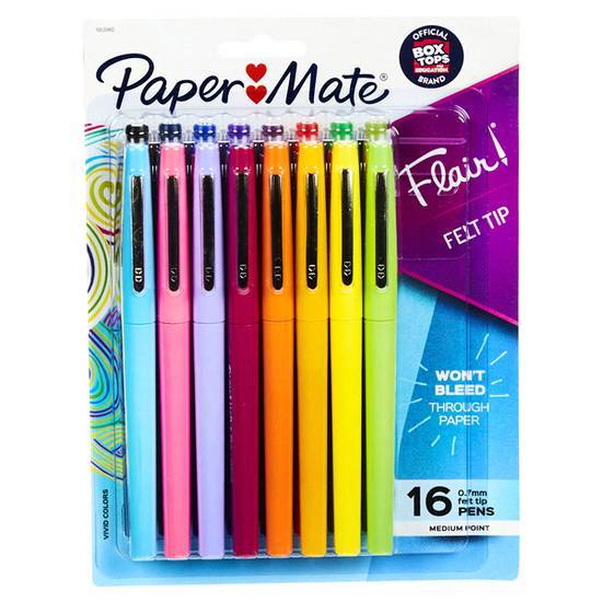 Paper Mate Flair Felt Tip Pens Medium Point Assorted Colors, Delivery Near  You
