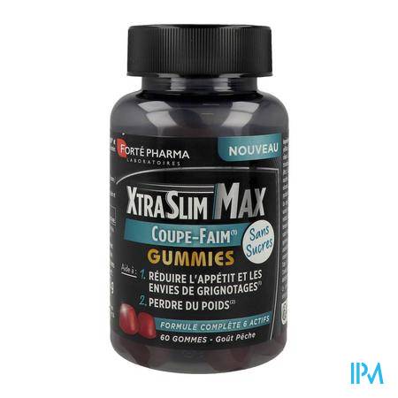 Forte Pharma Xtraslim Max Coupe Faim Gummies 60 Compléments minceur - Minceur