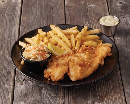 One Piece Beer-Battered Fish & Chips