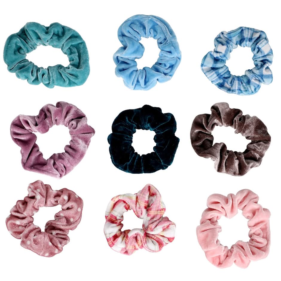 Velvet Scrunchies (3 ct)