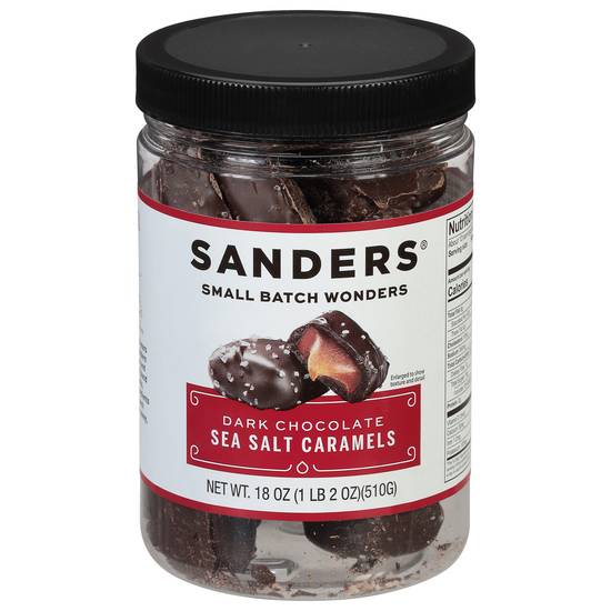 Sanders Sea Salt Caramels Dark Chocolate (18oz count)