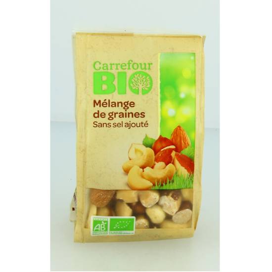 Carrefour - Bio mélange de graines sans sel ajouté