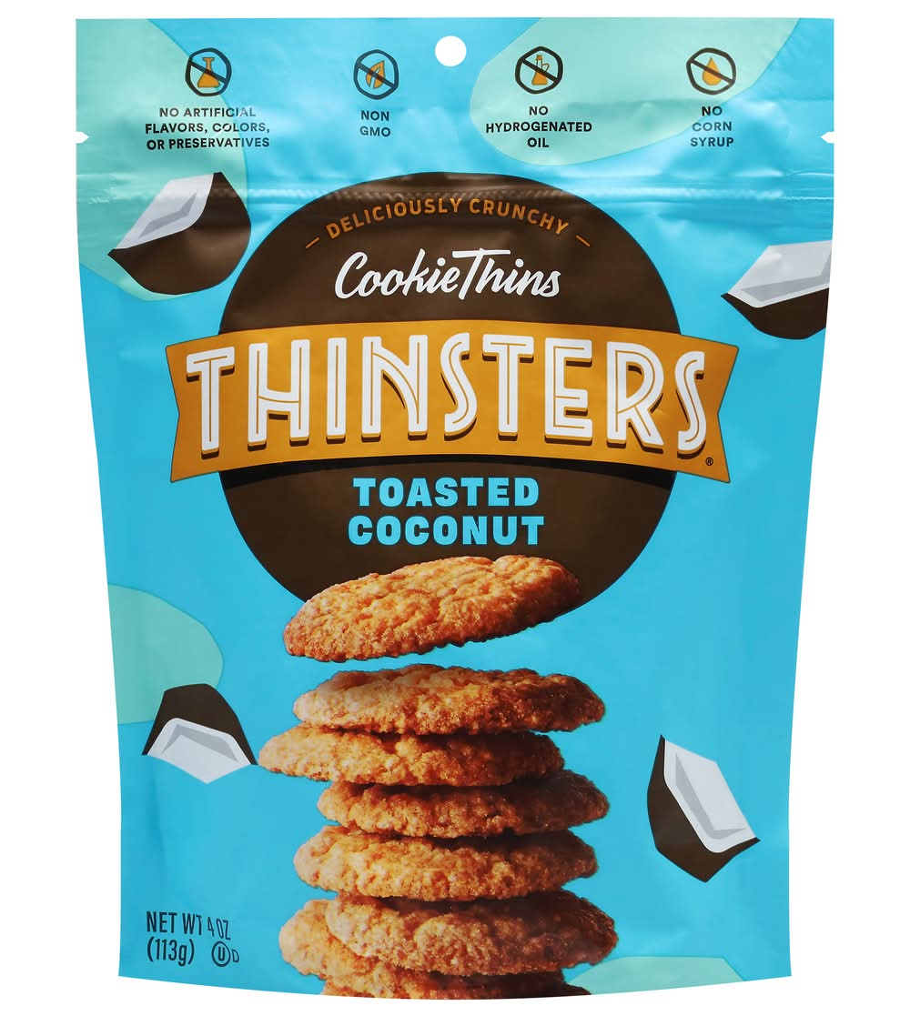 Thinsters Toasted Coconut Cookie Thin (4 oz)