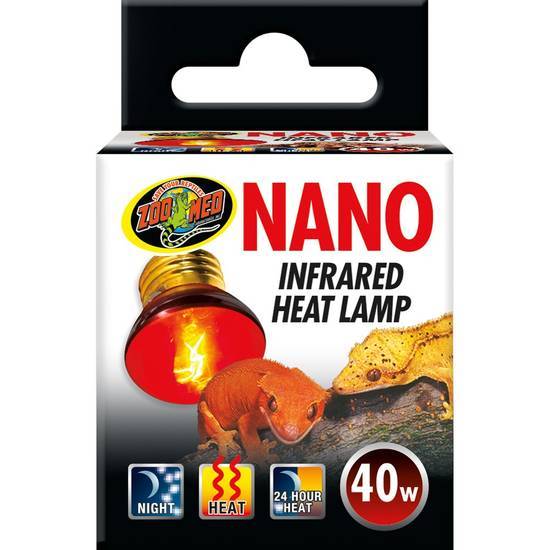 Zoo Med Nano Infrared Heat Lamp, 40 Watt ( 40 watt)