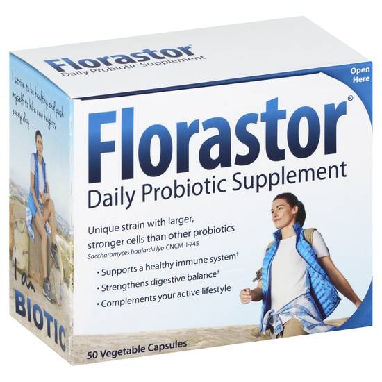Florastor Daily Probiotic Supplement (50 ct)