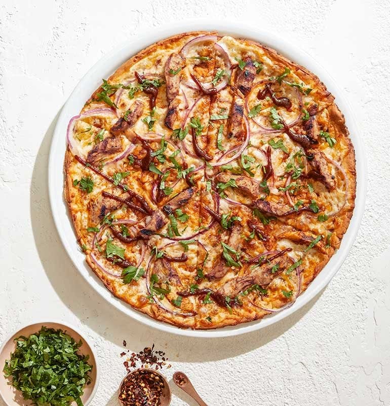 GLUTEN-FREE ORIGINAL BBQ CHICKEN PIZZA