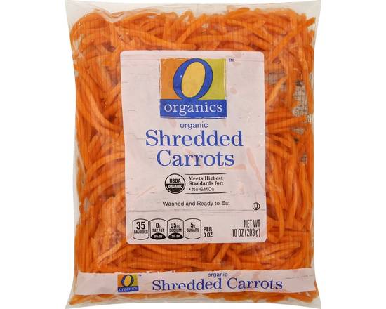 O Organics · Organic Shredded Carrots (10 oz)