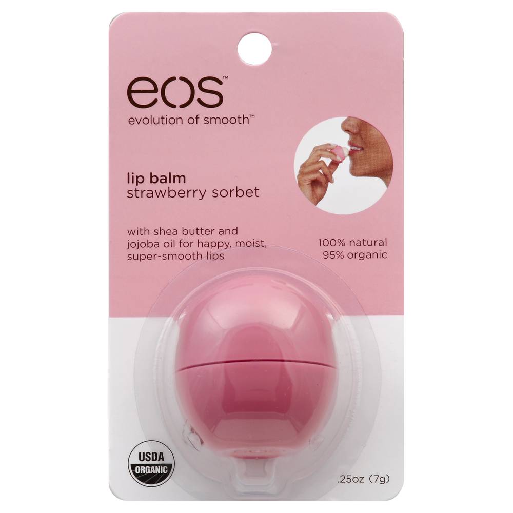 eos Strawberry Sorbet Lip Balm (0.25 oz)