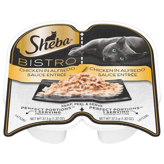 Sheba Perfect Portions Bistro Chicken in Alfredo Sauce Entree (2 ct)