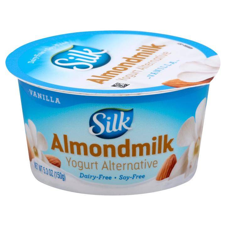 Silk yogurt de almendras sabor vainilla (vaso 150 g)