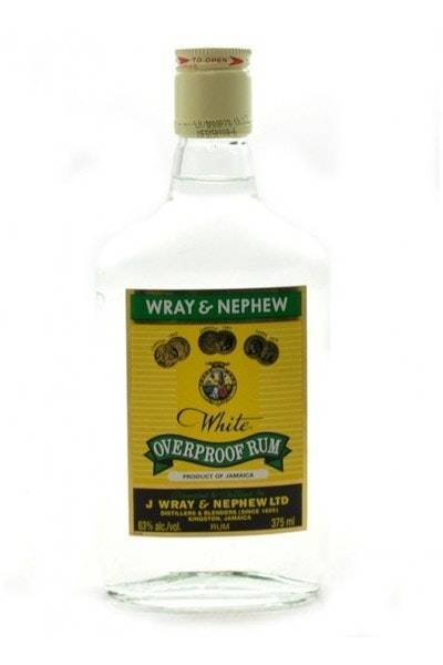 Wray & Nephew White Overproof Rum (375ml bottle)