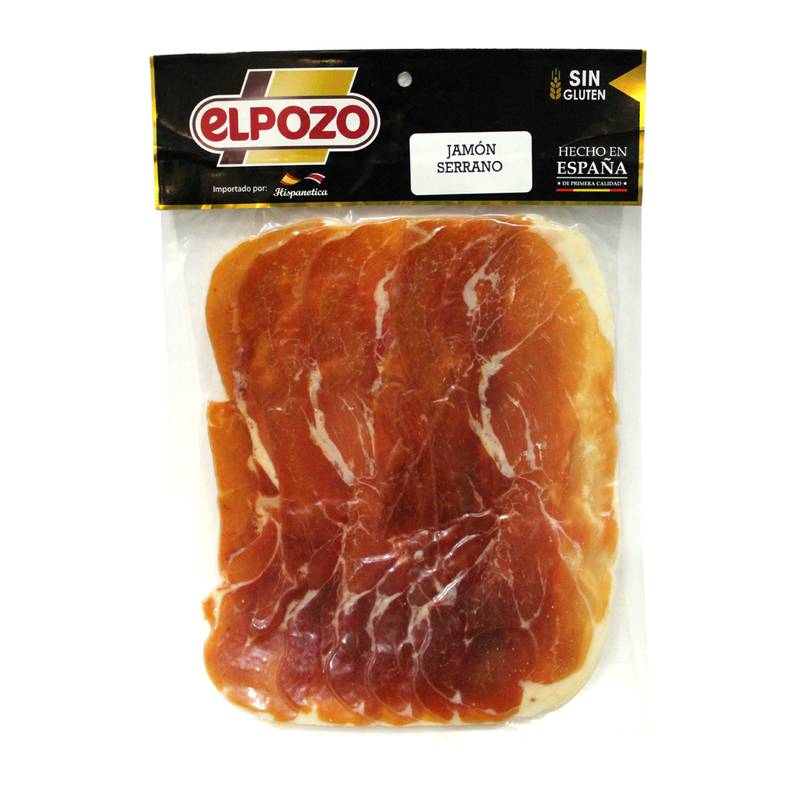 Jamón Serrano El Pozo 50 g 0425