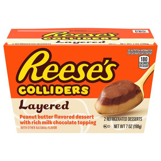 Reese's Layered Peanut Butter Flavored Desert Colliders (2 ct)