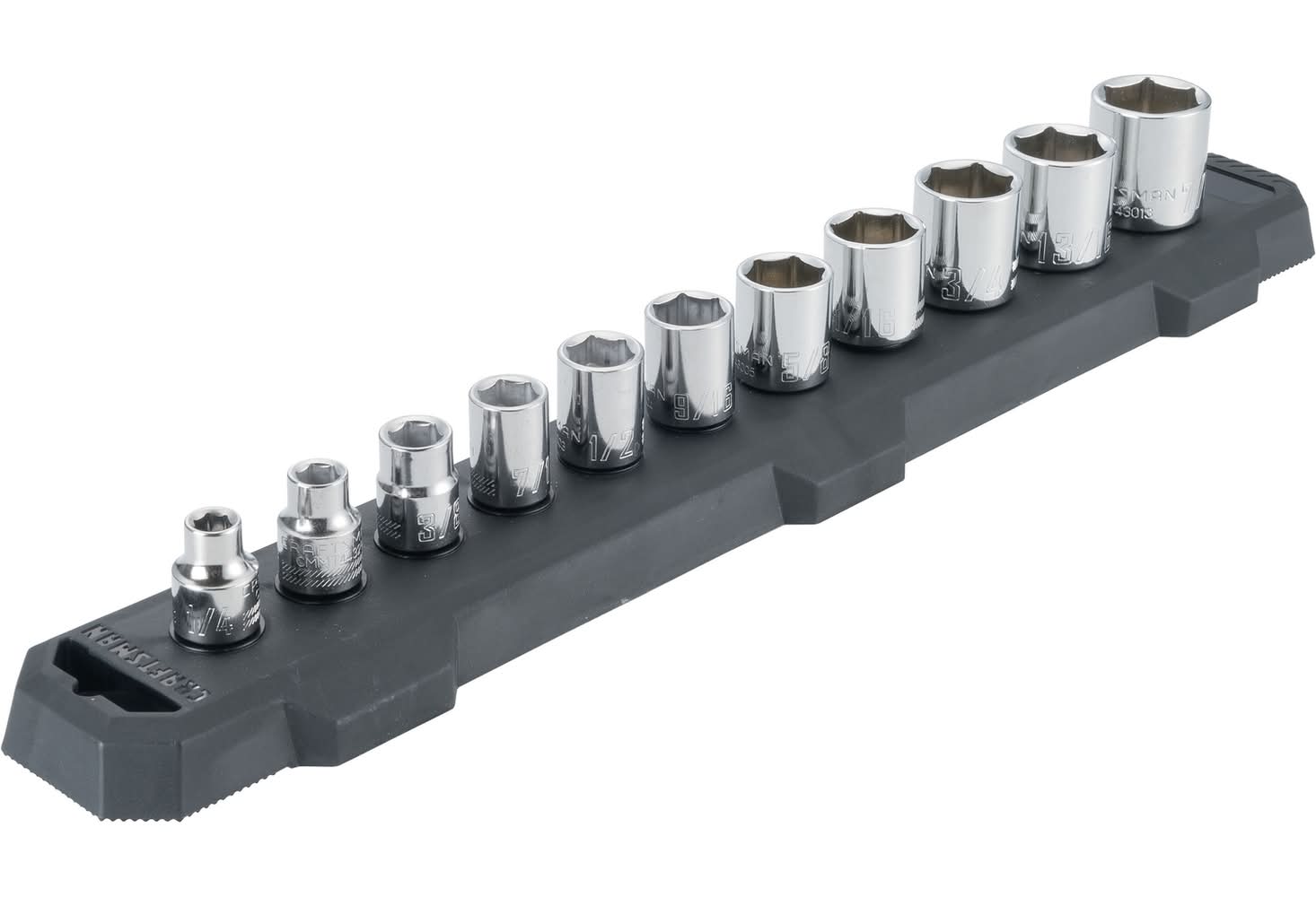 Craftsman 3/8 In. Drive Sae 6 Point Socket Set 11 Pc
