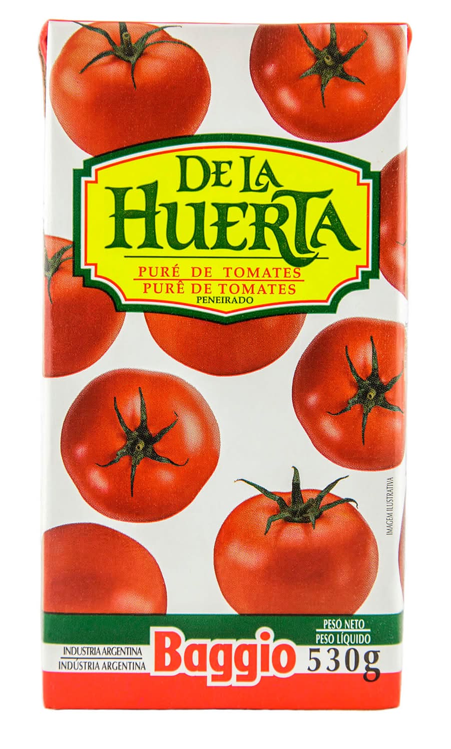 De la huerta · Puré de tomate (530 g)