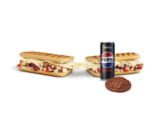 SubMelt Chick 'n' Garlic – Meny