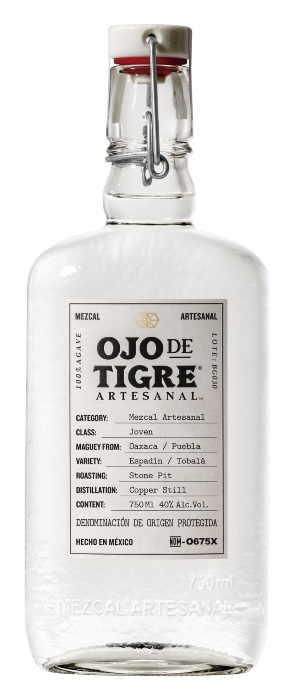 Ojo de Tigre Mezcal Artesanal Liquor (750 ml)