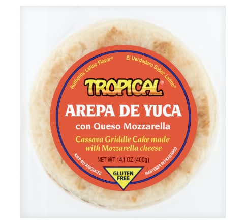 Tropical Arepa De Yuca Cassava Griddle Cake (14.1 oz)