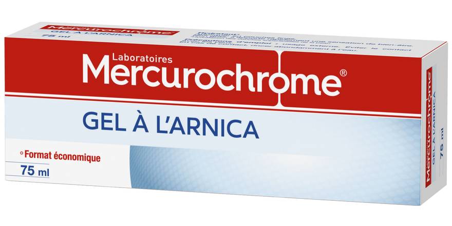 Mercurochrome - Gel à l'arnica (75 ml)