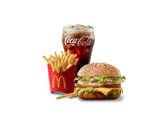 Big Mac (No Meat) Extra Value Meal [540-970 Cals]