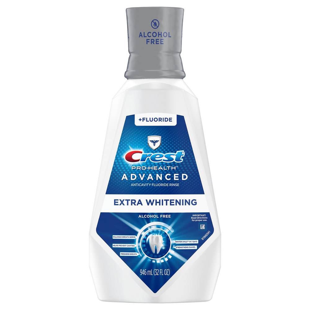 CREST Pro-Health Advanced Extra Whitening Mouthwash (32 fl oz)