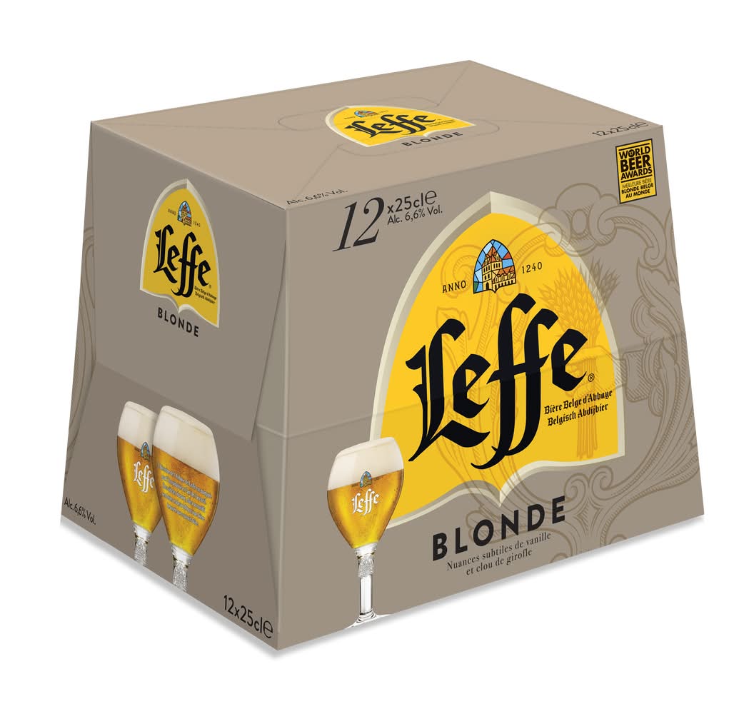 Leffe - Bière blonde (12 x 250ml)