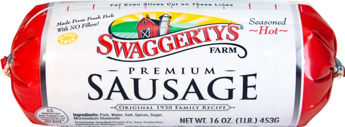 Swaggertys Farm Hot Seasoned Premium Sausage Delivery Near You Uber Eats 4464