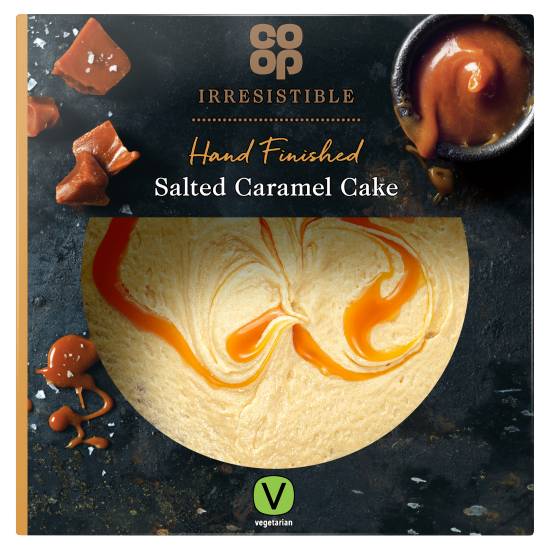 Co-Op Irresistible Hand Finished Salted Caramel Cake