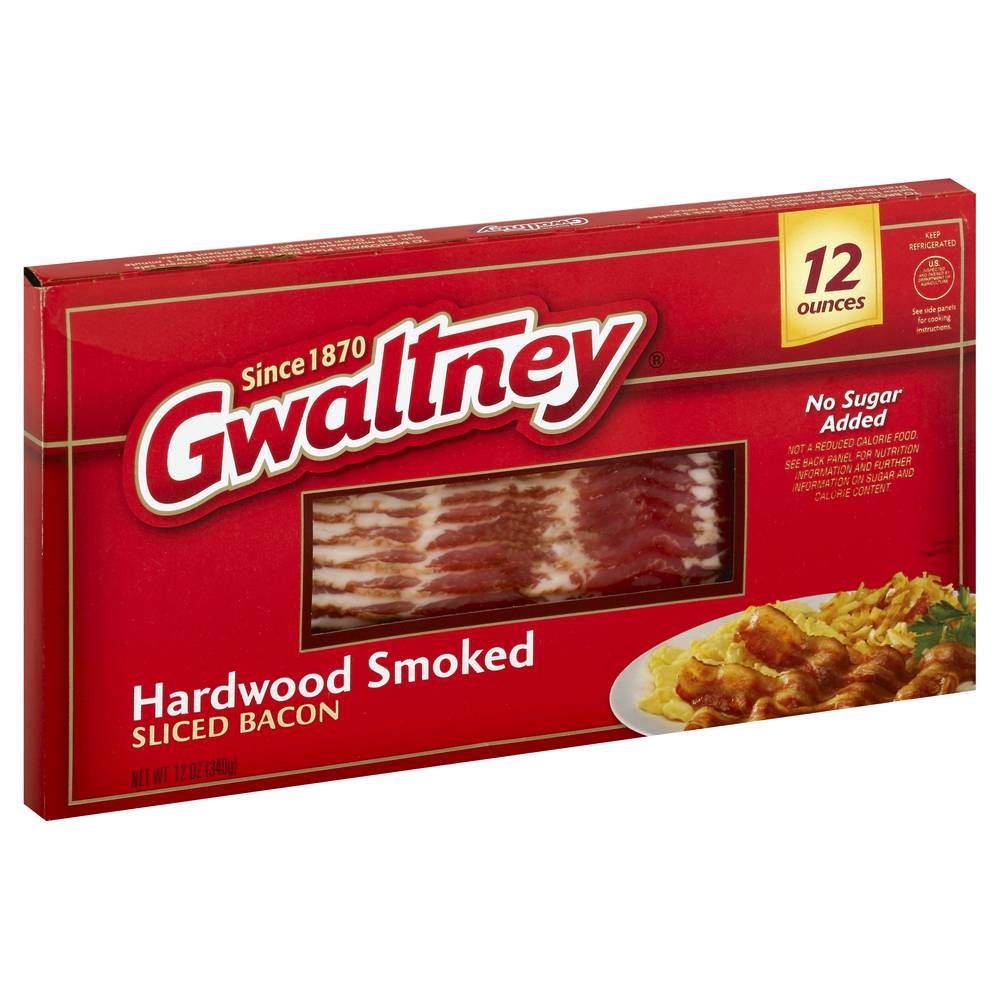 Gwaltney Hardwood Smoked Sliced Bacon (12 ct)