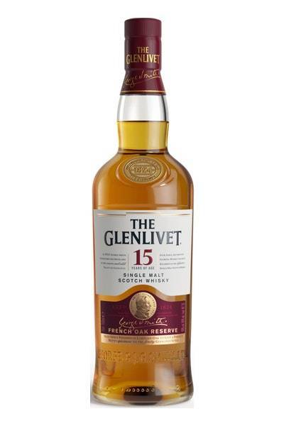 The Glenlivet French 15 Years Of Age Single Malt Scotch Whisky (750 ml) (oak )