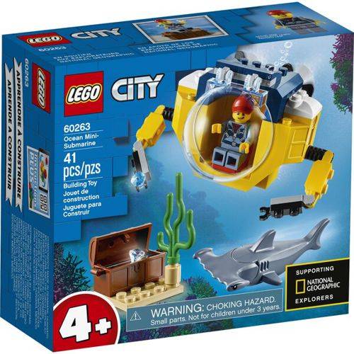 LEGO City oceans le mini sous-marin - 60263 Delivery Near Me | Order ...