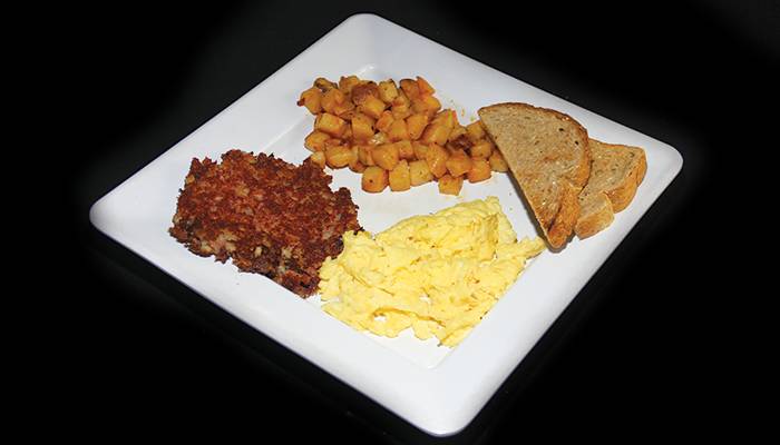 Corned Beef Hash and Eggs